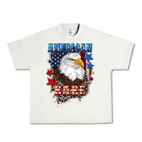 Pistachio American Babe  4th of july Urban Heavy Tee - CowGirlArtShop