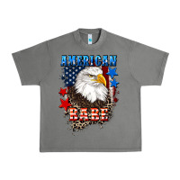Tornado American Babe  4th of july Urban Heavy Tee - CowGirlArtShop