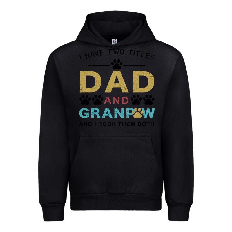 I Have Two Titles Dad And Grandpa Urban Hoodie by Bettercallsaul | Teevron