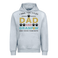 Heather Grey i have two titles dad and grandpa Urban Hoodie - Bettercallsaul