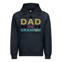 Navy i have two titles dad and grandpa Urban Hoodie - Bettercallsaul