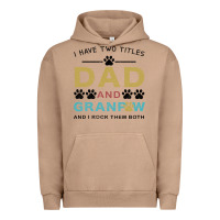 Pigment Burro i have two titles dad and grandpa Urban Hoodie - Bettercallsaul