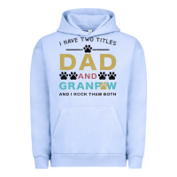 Pigment Grape Ice i have two titles dad and grandpa Urban Hoodie - Bettercallsaul