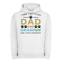 Pigment Lunar Rock i have two titles dad and grandpa Urban Hoodie - Bettercallsaul