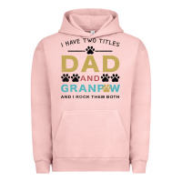 Pigment Salmon i have two titles dad and grandpa Urban Hoodie - Bettercallsaul