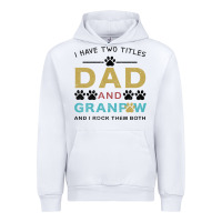 White i have two titles dad and grandpa Urban Hoodie - Bettercallsaul