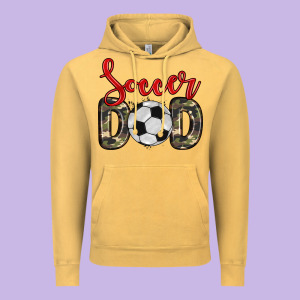 Soccer Dad Vintage Hoodie Designed By Zillion Design Studio