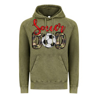 Vintage Olive soccer dad Vintage Hoodie - Zillion Design Studio