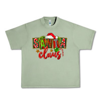 Oil Green Christmas santa claus Urban Heavy Tee - FaDigitalArtStudio