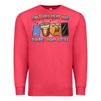 Cardinal can't talk right now doing mom stuff Premium Sweatshirt - MaliasSmallBusiness