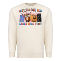 Sandshell can't talk right now doing mom stuff Premium Sweatshirt - MaliasSmallBusiness
