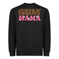 Black groovy mama Heavyweight Sweatshirt - texasbilliewilder