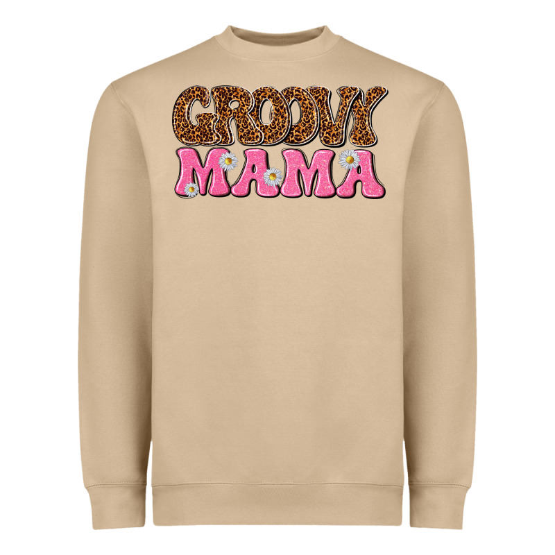 Groovy Mama Heavyweight Sweatshirt by texasbilliewilder | Teevron