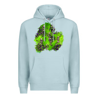 Blue Mist halloween patch 3 Premium Hoodie - BundleAndBundleShop