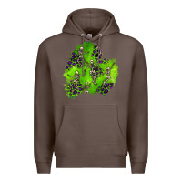 Coffee halloween patch 3 Premium Hoodie - BundleAndBundleShop