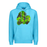 Ocean Blue halloween patch 3 Premium Hoodie - BundleAndBundleShop