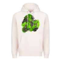 Pale Pink halloween patch 3 Premium Hoodie - BundleAndBundleShop