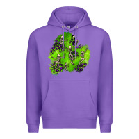 Purple halloween patch 3 Premium Hoodie - BundleAndBundleShop