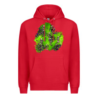 Red halloween patch 3 Premium Hoodie - BundleAndBundleShop