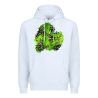 White halloween patch 3 Premium Hoodie - BundleAndBundleShop