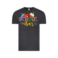 Vintage Black school vibes Vintage Tee - Zillion Design Studio