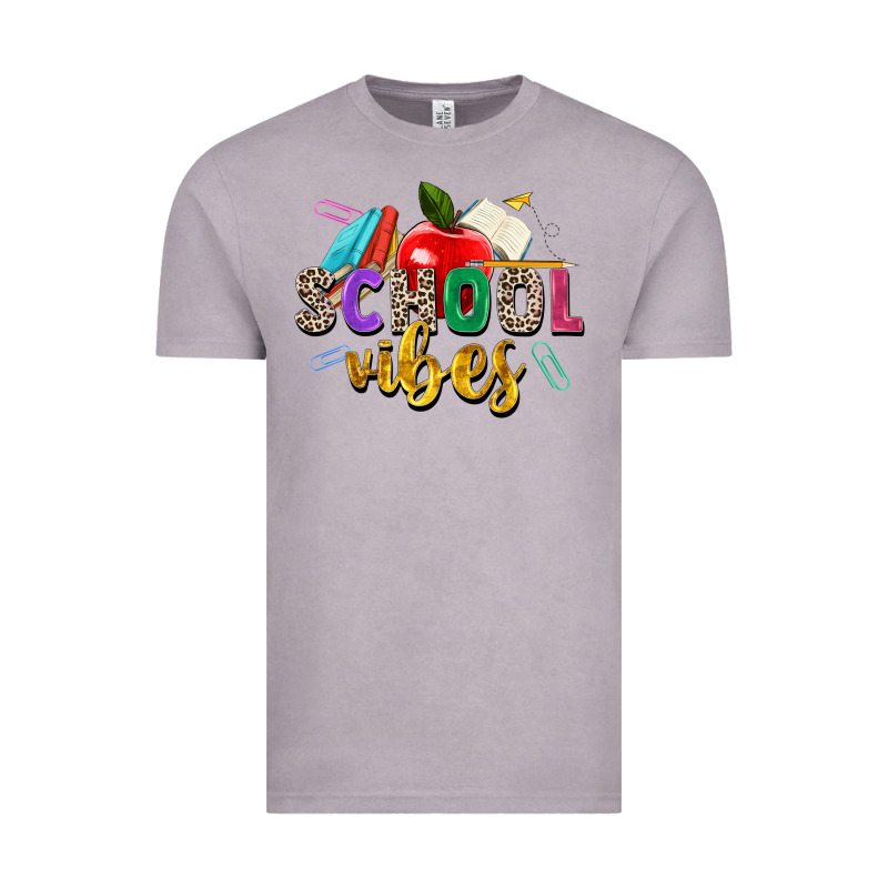 School Vibes Vintage Tee by Zillion Design Studio | Teevron