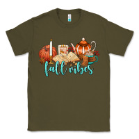 Army Green fall vibes Classic Tee - AdoDesignShop