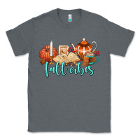 Charcoal Heather fall vibes Classic Tee - AdoDesignShop