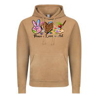 Vintage Camel peace love art Vintage Hoodie - texasbilliewilder