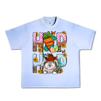 Grape Ice Western Hip hop Bunny Urban Heavy Tee - Neo Western