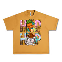 Peanut Butter Western Hip hop Bunny Urban Heavy Tee - Neo Western