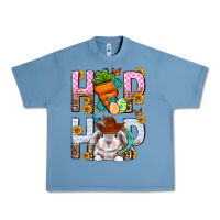 Pebble Blue Western Hip hop Bunny Urban Heavy Tee - Neo Western