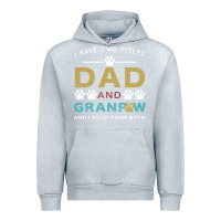 Heather Grey i have two titles dad and grandpa Urban Hoodie - Bettercallsaul