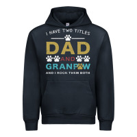 Navy i have two titles dad and grandpa Urban Hoodie - Bettercallsaul
