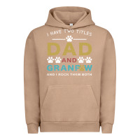 Pigment Burro i have two titles dad and grandpa Urban Hoodie - Bettercallsaul