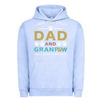 Pigment Grape Ice i have two titles dad and grandpa Urban Hoodie - Bettercallsaul