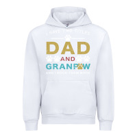 White i have two titles dad and grandpa Urban Hoodie - Bettercallsaul