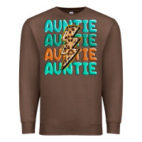Chestnut auntıe with lightning bolt Premium Sweatshirt - MaliasSmallBusiness
