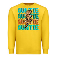 Lemon auntıe with lightning bolt Premium Sweatshirt - MaliasSmallBusiness