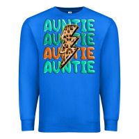 True Royal auntıe with lightning bolt Premium Sweatshirt - MaliasSmallBusiness