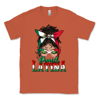Copper proud latina messy bun mama Classic Tee - BundleAndBundleShop
