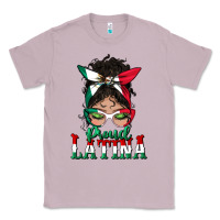 Lilac proud latina messy bun mama Classic Tee - BundleAndBundleShop
