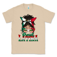 Mushroom proud latina messy bun mama Classic Tee - BundleAndBundleShop