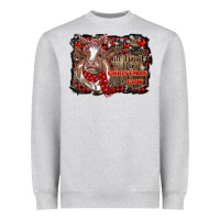 Heather Grey all i want for christmas is a cow cowhide Heavyweight Sweatshirt - RanaPortraitStore