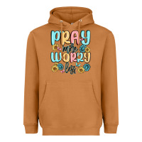 Meerkat pray more worry less Heavyweight Hoodie - MaliasSmallBusiness
