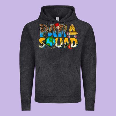 Para Squad Vintage Hoodie Designed By Texasbilliewilder