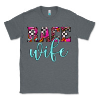 Charcoal Heather race wife Classic Tee - JahusDesignShop