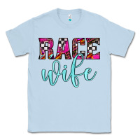 Dusty Blue race wife Classic Tee - JahusDesignShop