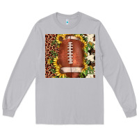 Moon Dust football leopard cowhide sunflower Long Sleeve Tee - JahusDesignShop