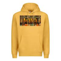 Mustard mama license plate Premium Hoodie - BundleAndBundleShop